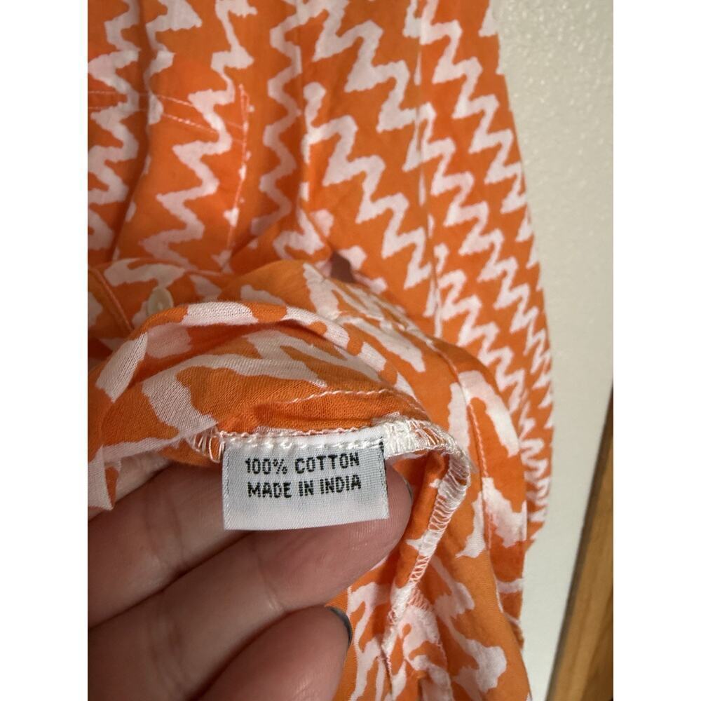 Roberta Roller Rabbit Button Front Tunic Top Medi… - image 3